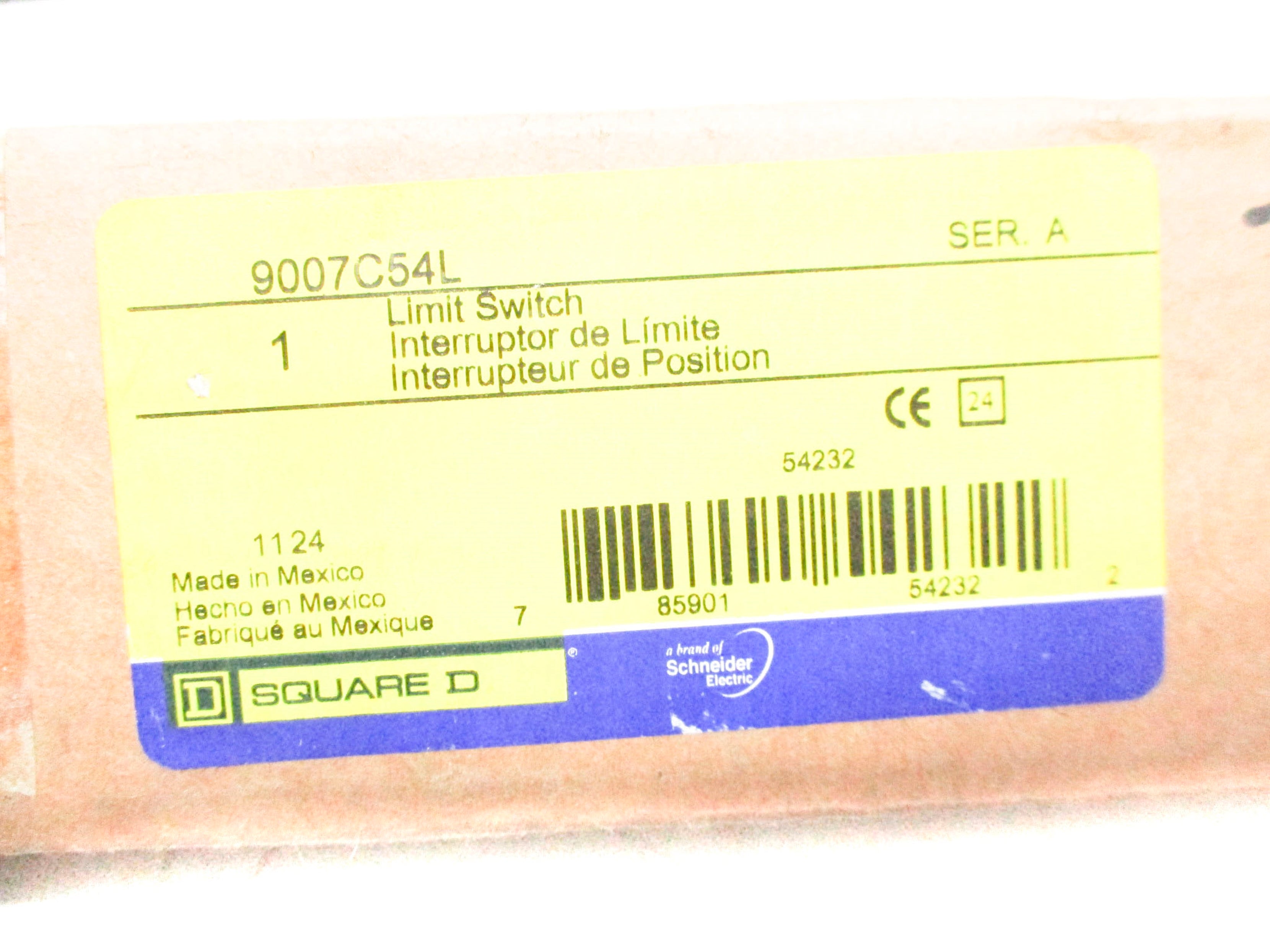 SQUARE D 9007C54L SER. A NSMP