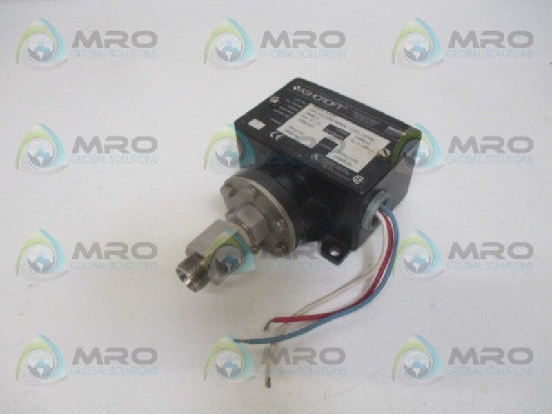 ASHCROFT B464S XJL06 PRESSURE SWITCH UNMP
