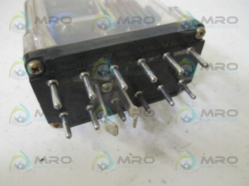 STRUTHERS DUNN 219BBXPL33 RELAY 120VAC UNMP