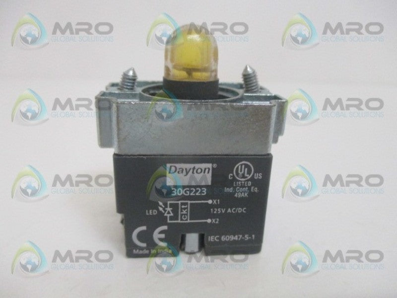 DAYTON 30G223 PILOT LIGHT NSMP