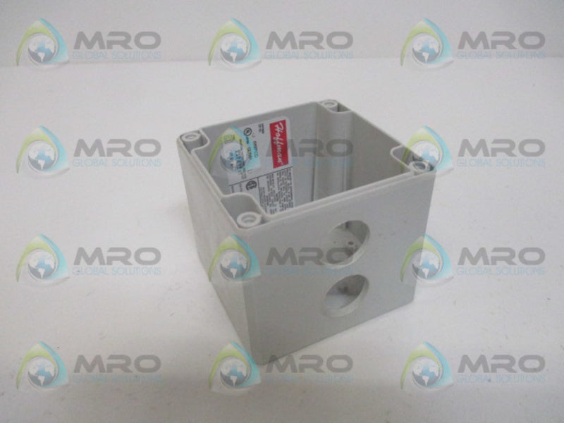 HOFFMAN 889PCD 2 PUSHBUTTON ENCLOSURE (AS PICTURED) NSNP