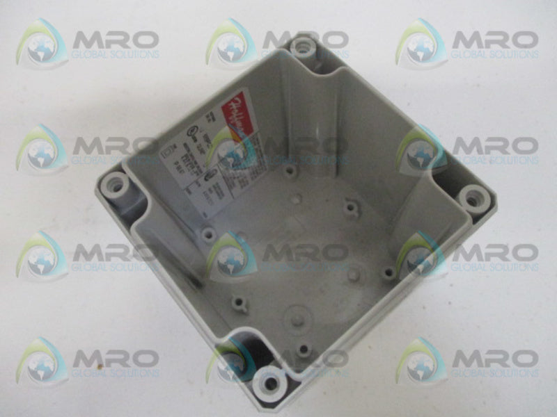 HOFFMAN 889PCD 2 PUSHBUTTON ENCLOSURE (AS PICTURED) NSNP