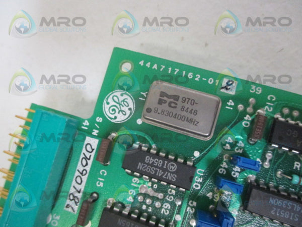 GENERAL ELECTRIC 44A717162-01 CIRCUIT BOARD UNMP