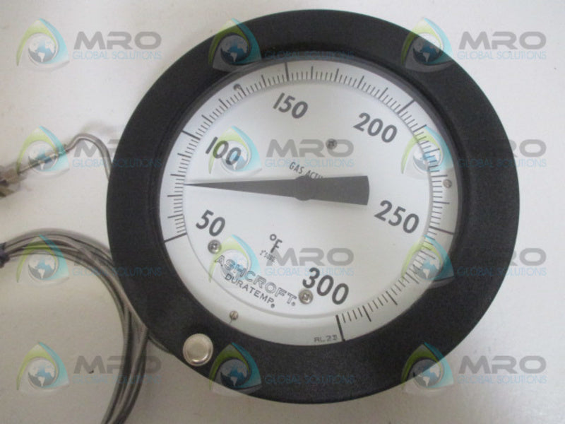 ASHCROFT Q-9724 TEMPERATURE GAUGE 500/300 F NSNP