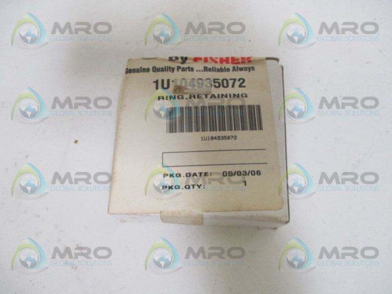 FISHER 1U104935072 RETAINING RING NSMP