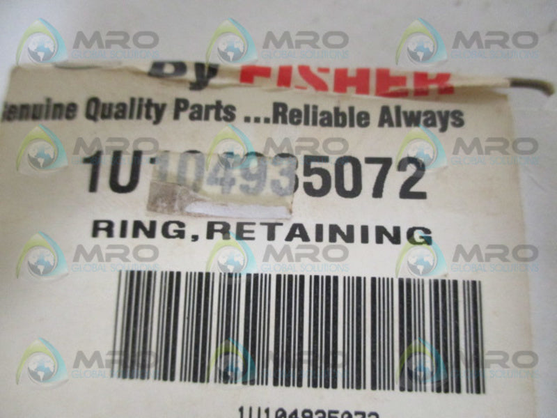 FISHER 1U104935072 RETAINING RING NSMP