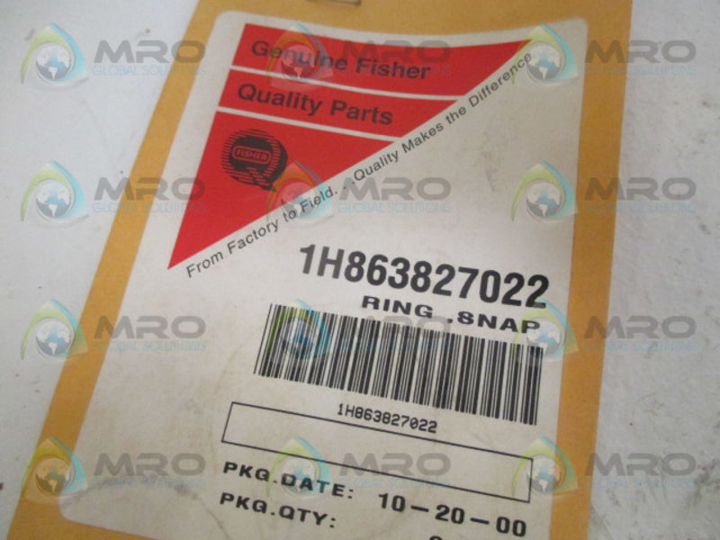 FISHER 1H863827022 SNAP RING NSMP