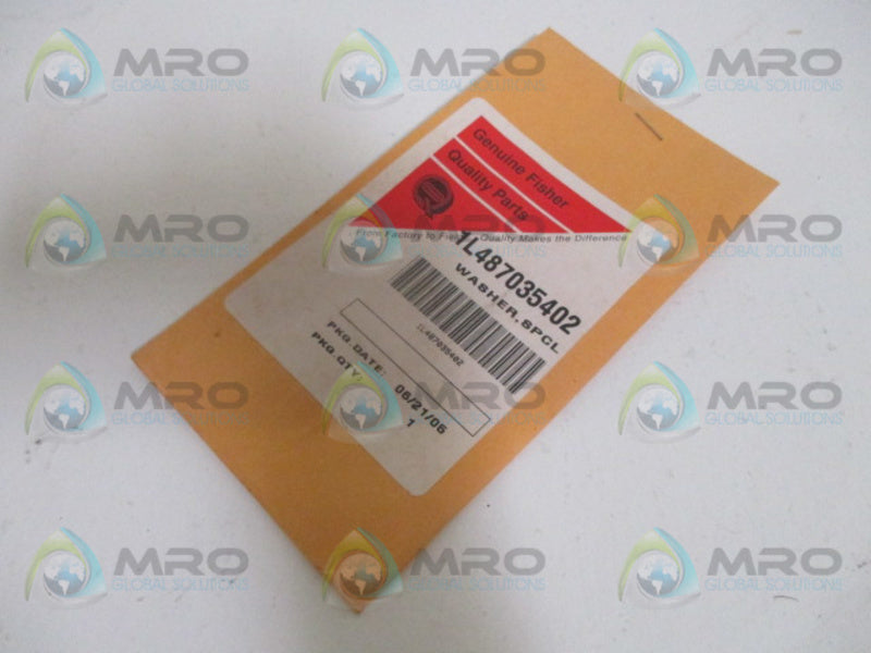 FISHER 1L487035402 WASHER NSMP