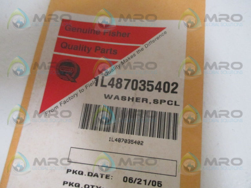 FISHER 1L487035402 WASHER NSMP