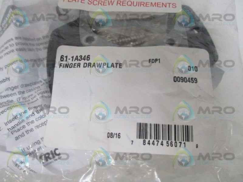 MELTRIC 61-1A346 FINGER DRAWPLATE NSMP