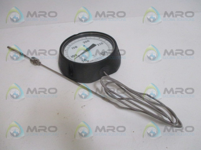 ASHCROFT C-600A-04-C16-B01-A1-L01-AL DIAL THERMOMETER 50/300 F 5FT  NSMP