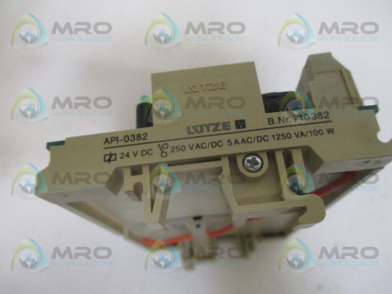 LUTZE 718027 API-0382 BOARD UNMP