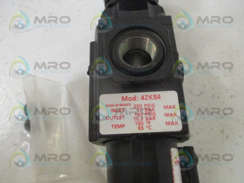 DAYTON 4ZK84 FILTER/ REGULATOR NSMP