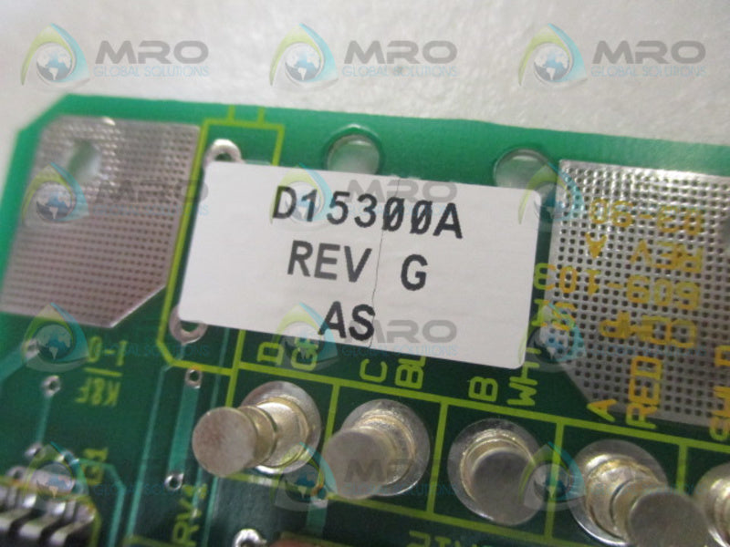 WOODMAN D15300A REV G PREAMPLIFIER BOARD NSNP