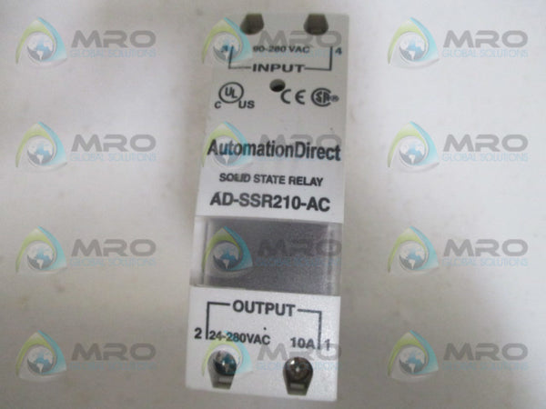 AUTOMATION DIRECT AD-SSR210-AC SOLID STATE RELAY NSNP