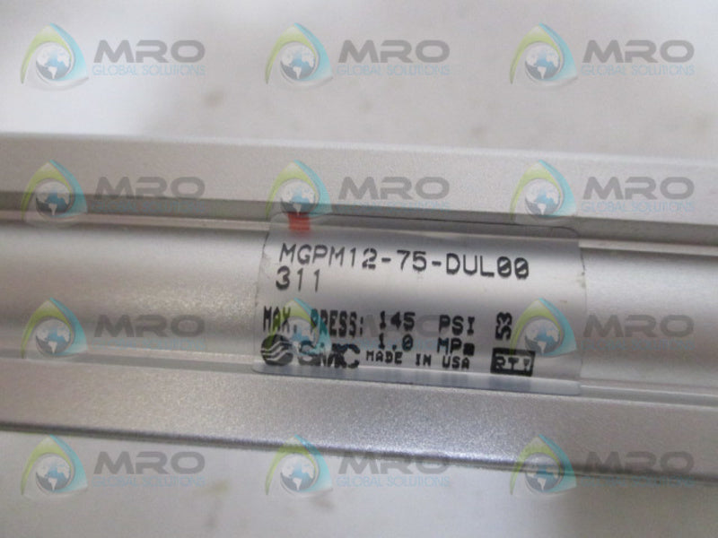 SMC MGPM12-75-DUL000311 CYLINDER NSNP