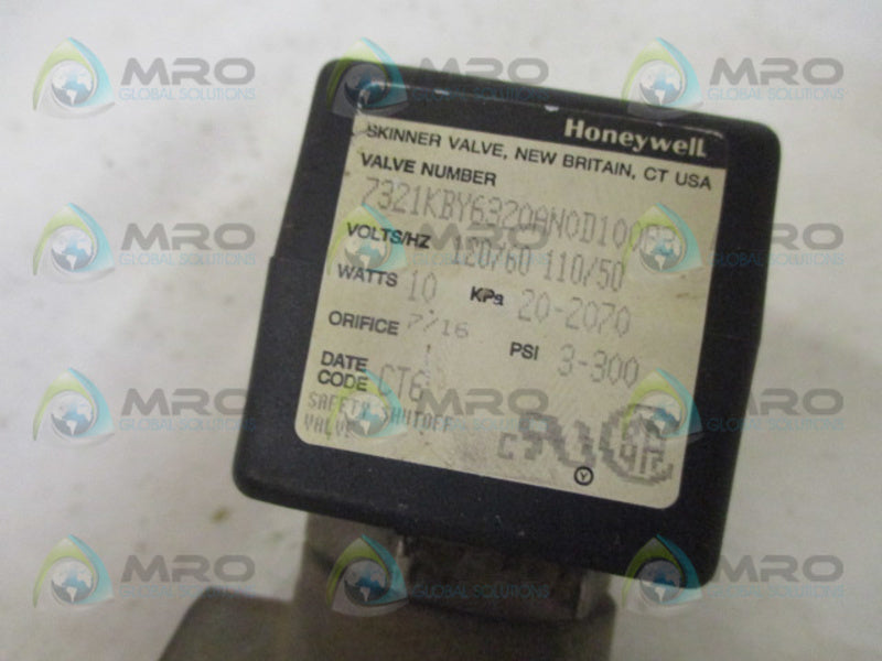 HONEYWELL 7321KBY6320AN0D100P3 VALVE 120V UNMP