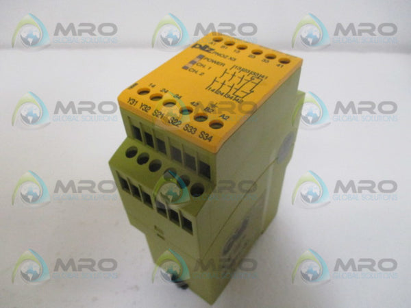 PILZ PNOZX324VDC3N1NC1SO SAFETY RELAY 24V NSNP