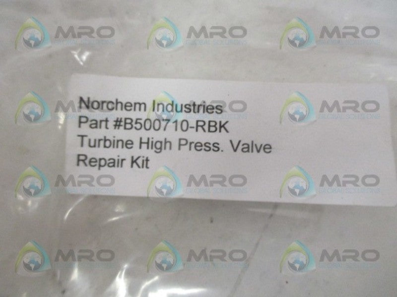 NORCHEM INDUSTRIES B500710-RBK VALVE REPAIR KIT NSNP