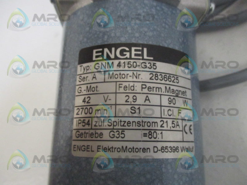 ENGEL GNM4150-G35 SER. A MAGNET MOTOR UNMP