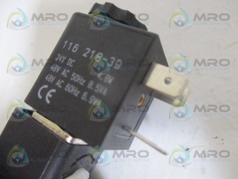 INGERSOLL RAND M214SS-024-D-G VALVE 24VDC NSNP