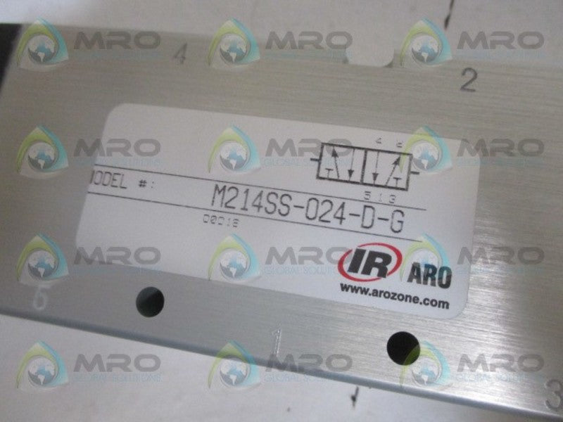 INGERSOLL RAND M214SS-024-D-G VALVE 24VDC NSNP