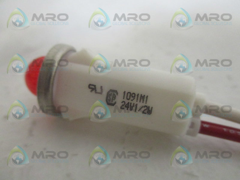 WAMCO 1091M1 GREEN INDICATOR LIGHT 24V NSNP