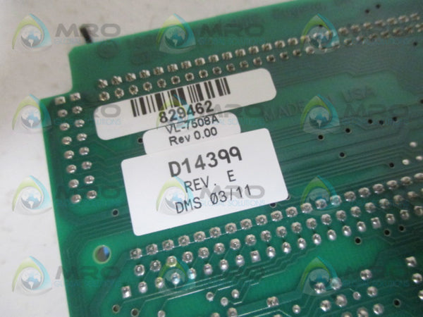 VENTEK VL-7508 VERSALOGIC BOARD NSNP