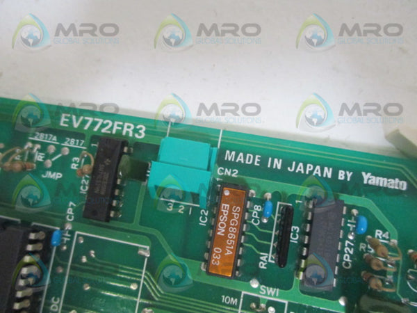 YAMATO EV772FR3 CONTROL CIRCUIT BOARD NSNP