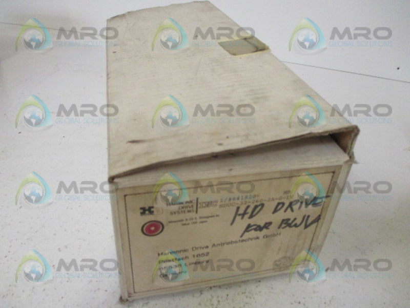HARMONIC DRIVE SYSTEM HDUC-32-260-2A-G-IV DIFFERENTIAL GEAR SET NSMP