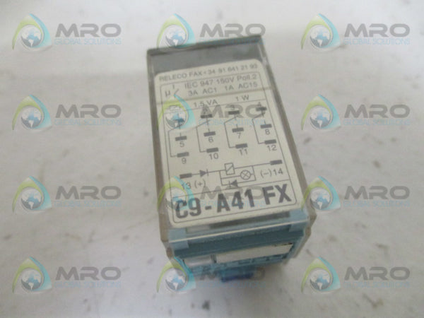 RELECO C9-A41FX RELAY 24VDC UNMP