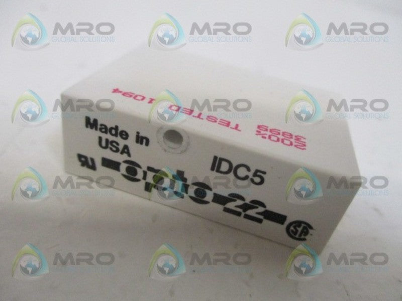 OPTO 22 IDC5 INPUT MODULE (AS PICTURED) UNMP