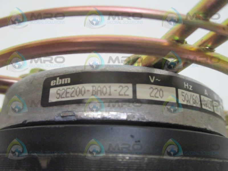 EBM S2E200-BA01-22 FAN 220V (AS PICTURED) UNMP