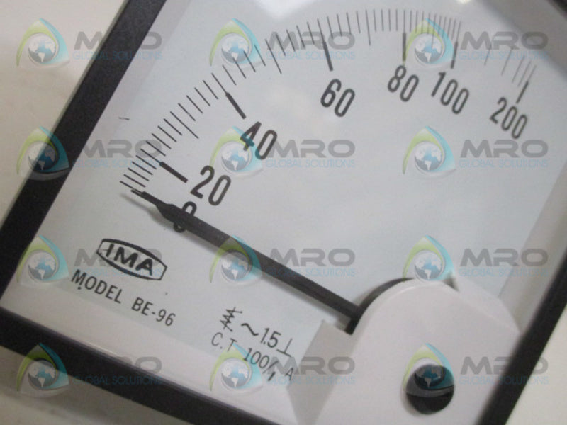 IMA BE-96 VOLTAGE METER 0-200A NSNP