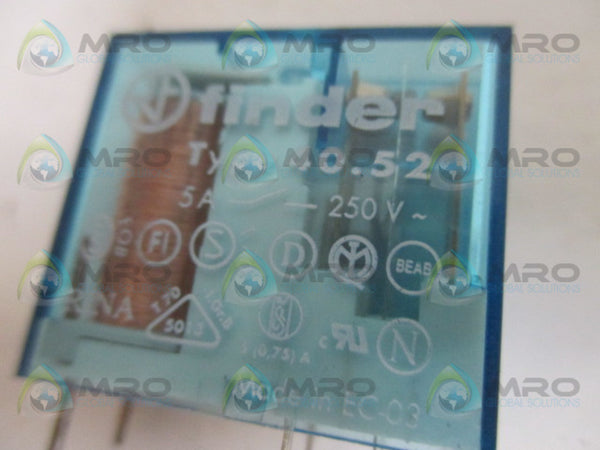 FINDER 40.52 RELAY 24VDC UNMP