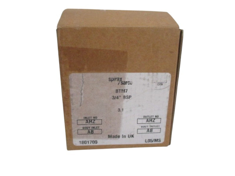 SPIRAX SARCO BTM7 3/4" NSMP