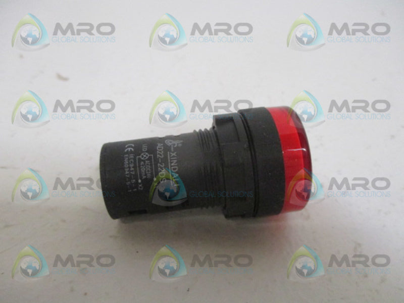 XINDALI AD22-22DS RED LED INDICATOR LIGHT 24V NSMP