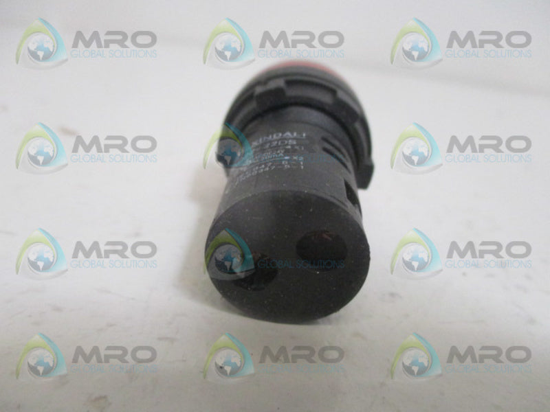XINDALI AD22-22DS RED LED INDICATOR LIGHT 24V NSMP