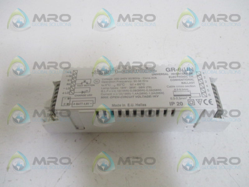 ALYMPIA ELECTRONICS GR-6/UN UNIVERSAL INVERTER 220-240V NSMP