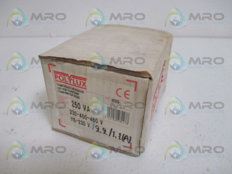 POLYLUX ND250 TRANSFORMER 250VA NSMP
