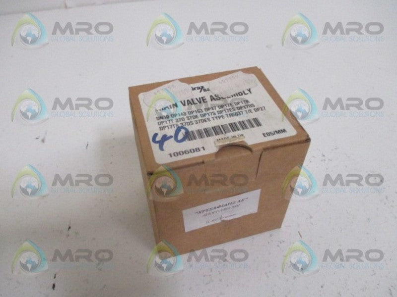 SPIRAX SARCO 1006081 DP17 MAIN VALVE ASSEMBLY NSMP