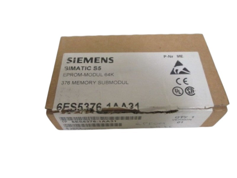 SIEMENS SIMATIC S5 6ES5376-1AA31 EPROM MODUL 64KB  NSMP