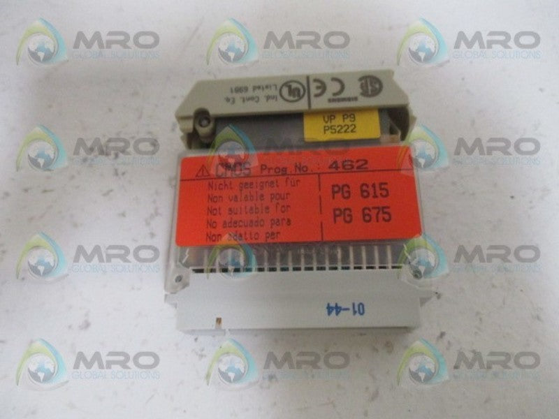 SIEMENS SIMATIC S5 6ES5376-1AA31 EPROM MODUL 64KB  NSMP
