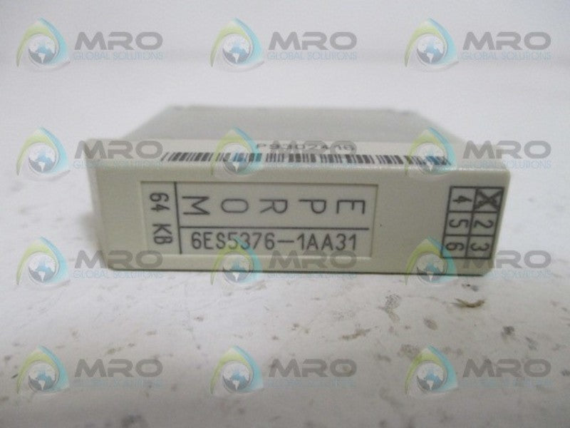 SIEMENS SIMATIC S5 6ES5376-1AA31 EPROM MODUL 64KB  NSMP