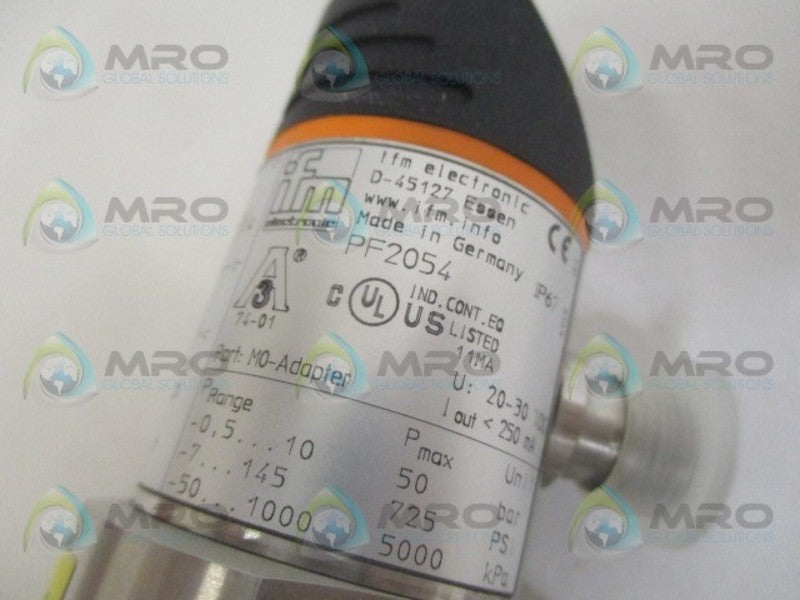 IFM EFECTOR PF2054 PRESSURE SENSOR UNMP