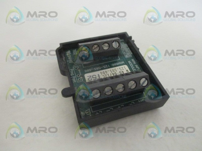 SIMPLEX TIME RECORDER MIM800 INPUT MODULE 555.800.001 UNMP