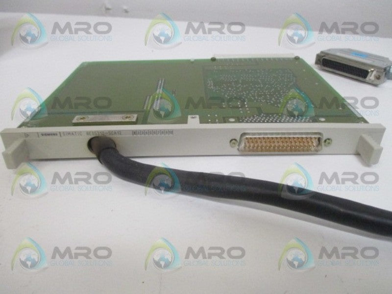 SIEMENS SIMATIC S5 6ES5312-5CA12 INTERFACE MODULE NSMP