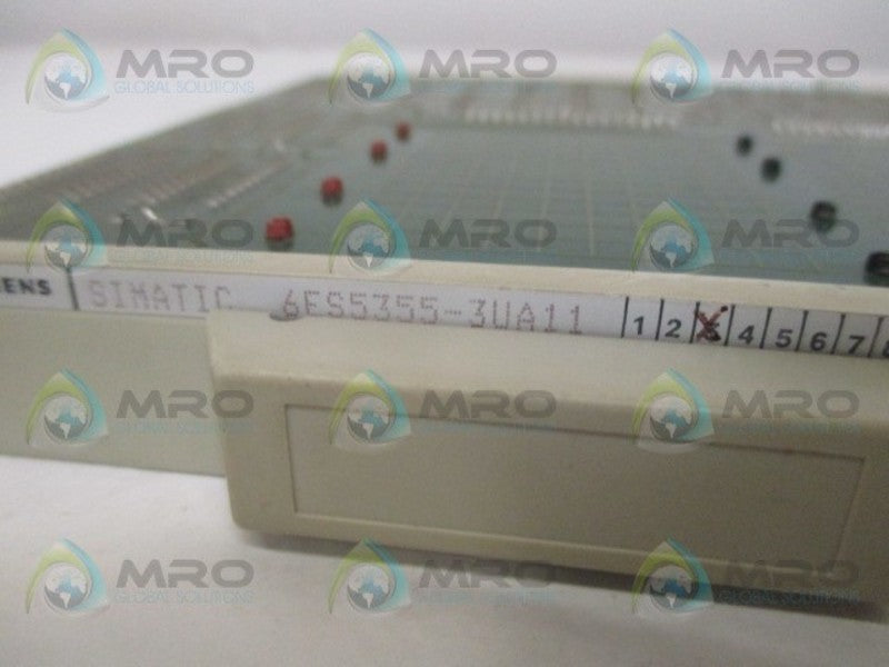 SIEMENS SIMATIC 6ES5355-3UA11 MEMORY MODULE  UNMP
