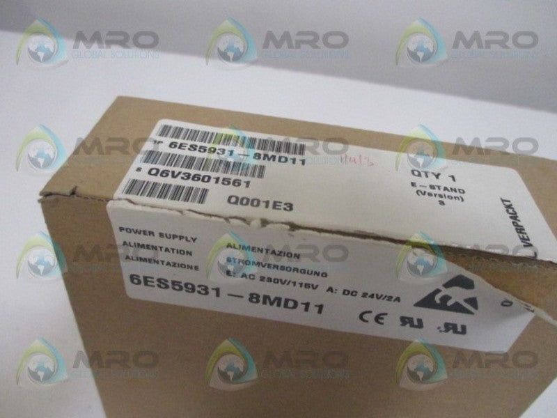 SIEMENS SIMATIC S5 6ES5931-8MD11  NSMP