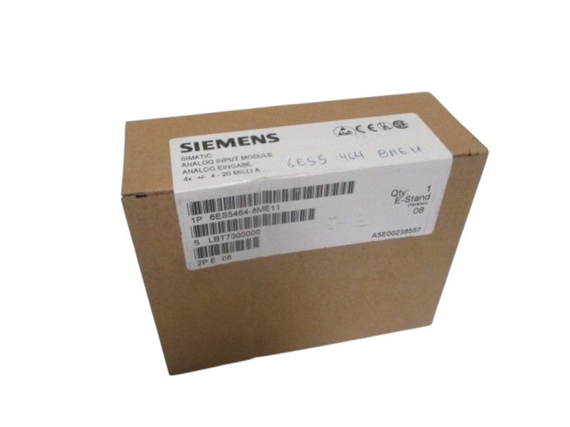 SIEMENS SIMATIC 6ES5464-8ME11 ANALOG INPUT MODULE NSFS